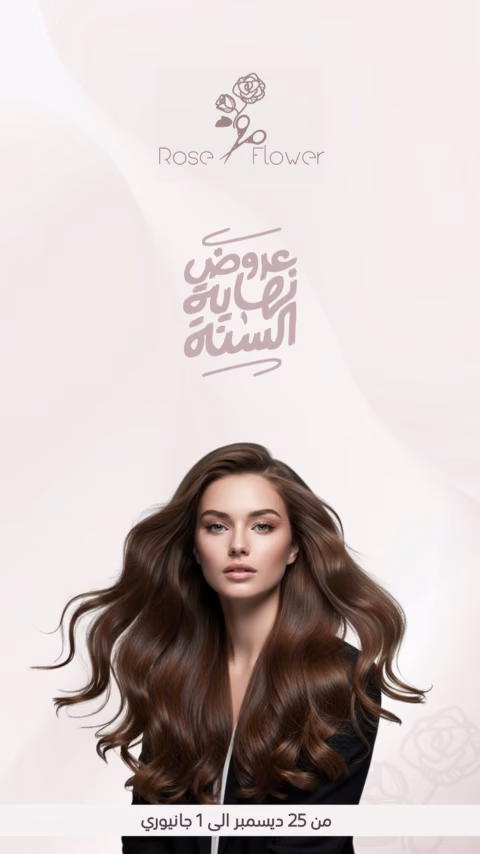 غلاف حملة Rose Flower